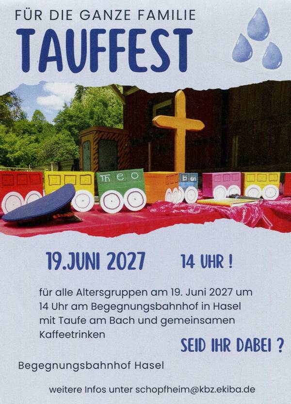Quelle: Evang. Kirchengemeinde Schopfheim